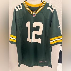 Aaron Rodgers Green Bay Packers Jersey Nike 12 Size Large